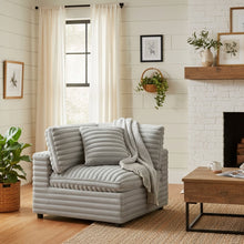 Load image into Gallery viewer, Jenny - Corner Accent Chair - Gray