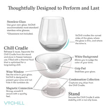 Load image into Gallery viewer, VoChill - Stemless Wine Chiller - Graphite