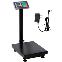 Load image into Gallery viewer, Digital Weight Computing Floor Platform Scale With Price Calculator - Black