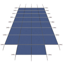 Load image into Gallery viewer, Pool Safety Cover, Fits 18 X 36Ft Rectangular Inground Winter Swimming Pools, High Strength Mesh - Blue