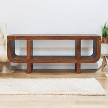 Load image into Gallery viewer, Orion - Curved Media Unit - Brown