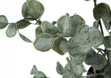 Load image into Gallery viewer, 35" Tall, Artificial Plant, Eucalyptus Tree, Indoor, Faux, Fake, Floor, Greenery, Potted, Decorative - Green / Black