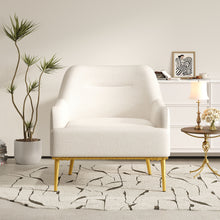 Load image into Gallery viewer, Modern Elegance Accent Chair With Curved Backrest
