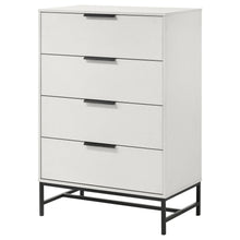 Load image into Gallery viewer, Taraval - 4 Drawer Chest - White