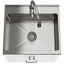 Load image into Gallery viewer, Reed - Deluxe Laundry Cabinet With Pull-Out Faucet And Stainless Steel Sink