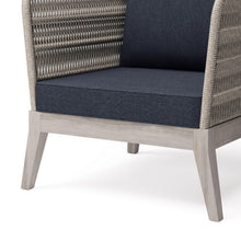 Load image into Gallery viewer, Santiago - Outdoor Conversation Chair - Slate Gray
