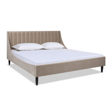 Load image into Gallery viewer, Aspen - Vertical Tufted Modern Headboard Platform Bed Set