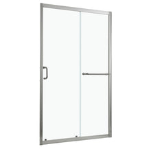 Load image into Gallery viewer, Single Sliding Bypass Shower Door, Tempered Glass Enclosure