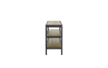 Load image into Gallery viewer, Console Table With Insets - Black