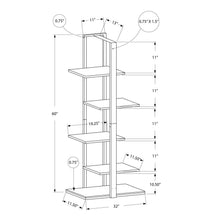 Load image into Gallery viewer, Bookshelf, Bookcase, Etagere, 5 Tie For Office, Contemporary & Modern