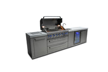 Load image into Gallery viewer, MONT ALPI 6-BURNER ISLAND WITH A BEVERAGE CENTER-MAi805-BEV