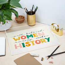 Load image into Gallery viewer, Deny Designs-Well Behaved Women Acrylic Tray