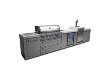 Load image into Gallery viewer, MONT ALPI 6-BURNER ISLAND WITH A KEGERATOR AND A BEVERAGE CENTER-MAi805-KEGBEV