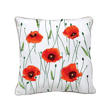 Load image into Gallery viewer, Rightside Design - Poppy Pattern Indoor/Outdoor Pillow