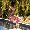 Load image into Gallery viewer, Florence the Flamingo Beverage Tub Pink – Handmade & Recycled