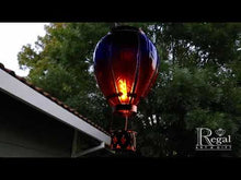 Load and play video in Gallery viewer, Hot Air Balloon Solar Lantern LG - Purple
