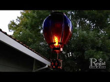 Load and play video in Gallery viewer, Hot Air Balloon Solar Lantern LG - Purple