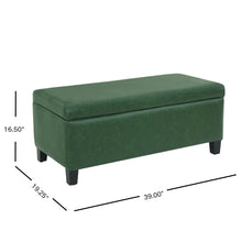 Load image into Gallery viewer, Storage Ottoman With Flip Top Lid
