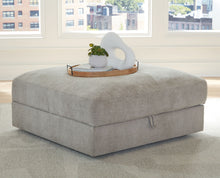 Load image into Gallery viewer, Aslan Court - Ottoman With Storage - Pebble
