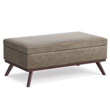 Load image into Gallery viewer, Owen - Multifunctional Square Coffee Table Storage Ottoman
