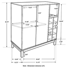 Load image into Gallery viewer, Wine Cabinet With 2 Doors - Gray

