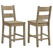 Load image into Gallery viewer, Cressley - Counter Chair (Set of 2) - Light Oak
