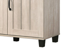 Load image into Gallery viewer, Corby - Oak Finish 3 - Door Shoe Cabinet - Dusty Gray
