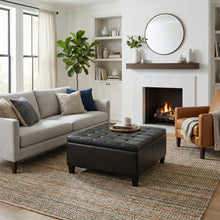 Load image into Gallery viewer, Harrison - Large Coffee Table Storage Ottoman
