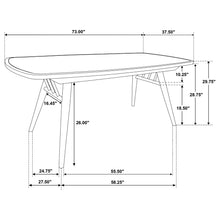 Load image into Gallery viewer, Teleli - 7 Piece Dining Set - Natural / Gray
