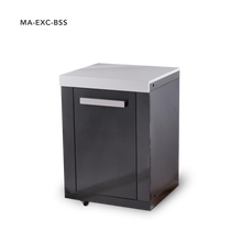 Load image into Gallery viewer, Mont Alpi Stainless Steel Extra Storage Cabinet for Deluxe and Original Series Islands
