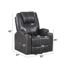 Load image into Gallery viewer, Recliner With Power Lift &amp; Massage
