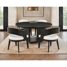 Load image into Gallery viewer, Bangor - Round Dining Table Set With Arm Chairs
