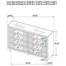 Load image into Gallery viewer, Mika - 8 Drawer LED Dresser
