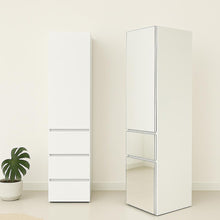 Load image into Gallery viewer, Elise - Modular Closet System With Mirror - White - Wood

