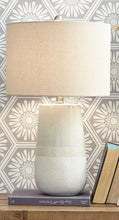 Load image into Gallery viewer, Shavon - Ceramic Table Lamp  - Beige / White
