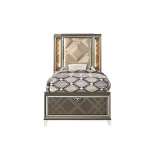 Load image into Gallery viewer, Skylar - Full Bed With LED &amp; Storage - Dark Champagne
