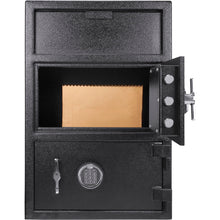 Load image into Gallery viewer, Digital Keypad 2 Lock Depository Safe 1 6 2 Cubic Ft - Black
