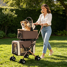 Load image into Gallery viewer, Double Pet Stroller For Dogs And Cats
