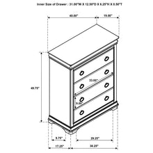 Load image into Gallery viewer, Leonide - 4 Drawer Chest - Cherry
