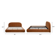 Load image into Gallery viewer, Archie Puffy Grounded - Upholstered Platform Bed
