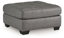 Load image into Gallery viewer, Clairette Court - Oversized Accent Ottoman - Alloy
