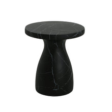 Load image into Gallery viewer, Outdoor / Indoor Travertine Side Table Lightweight

