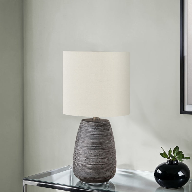 Lighting, Table Lamp, Contemporary - Gray