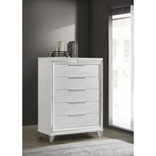Load image into Gallery viewer, 5 Drawer Bedroom Chest Of Drawers - White
