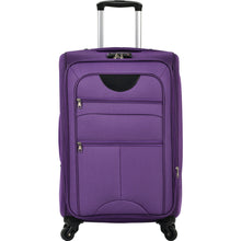 Load image into Gallery viewer, Softside Luggage Expandable 3 Piece Set Suitcase Upright Spinner Softshell Lightweight Luggage Travel Set
