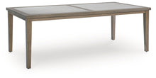 Load image into Gallery viewer, Rainier Ranch - Rectangle Dining Table With Umbrella Option - Brown / Beige
