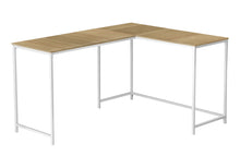 Load image into Gallery viewer, Computer Desk, Home Office, Corner, L Shape, Laptop, Marble Look Contemporary &amp; Modern
