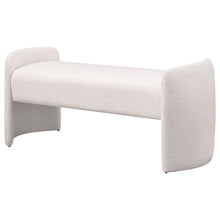 Load image into Gallery viewer, Joshua - Upholstered Accent Bench - Ivory
