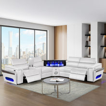 Load image into Gallery viewer, Nova - Sectional With Bluetooth Speaker, LED And Lifting Wine Cabinet
