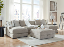 Load image into Gallery viewer, Aslan Court - Sectional With Ottoman Set

